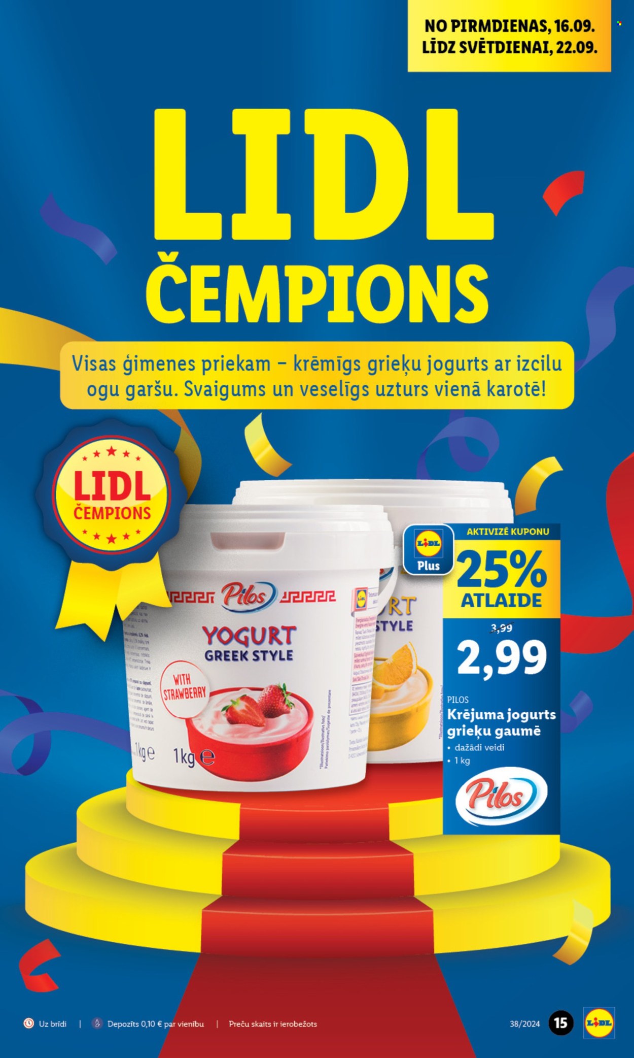 Lidl buklets - 16.09.2024. - 22.09.2024.. Lappuse 15