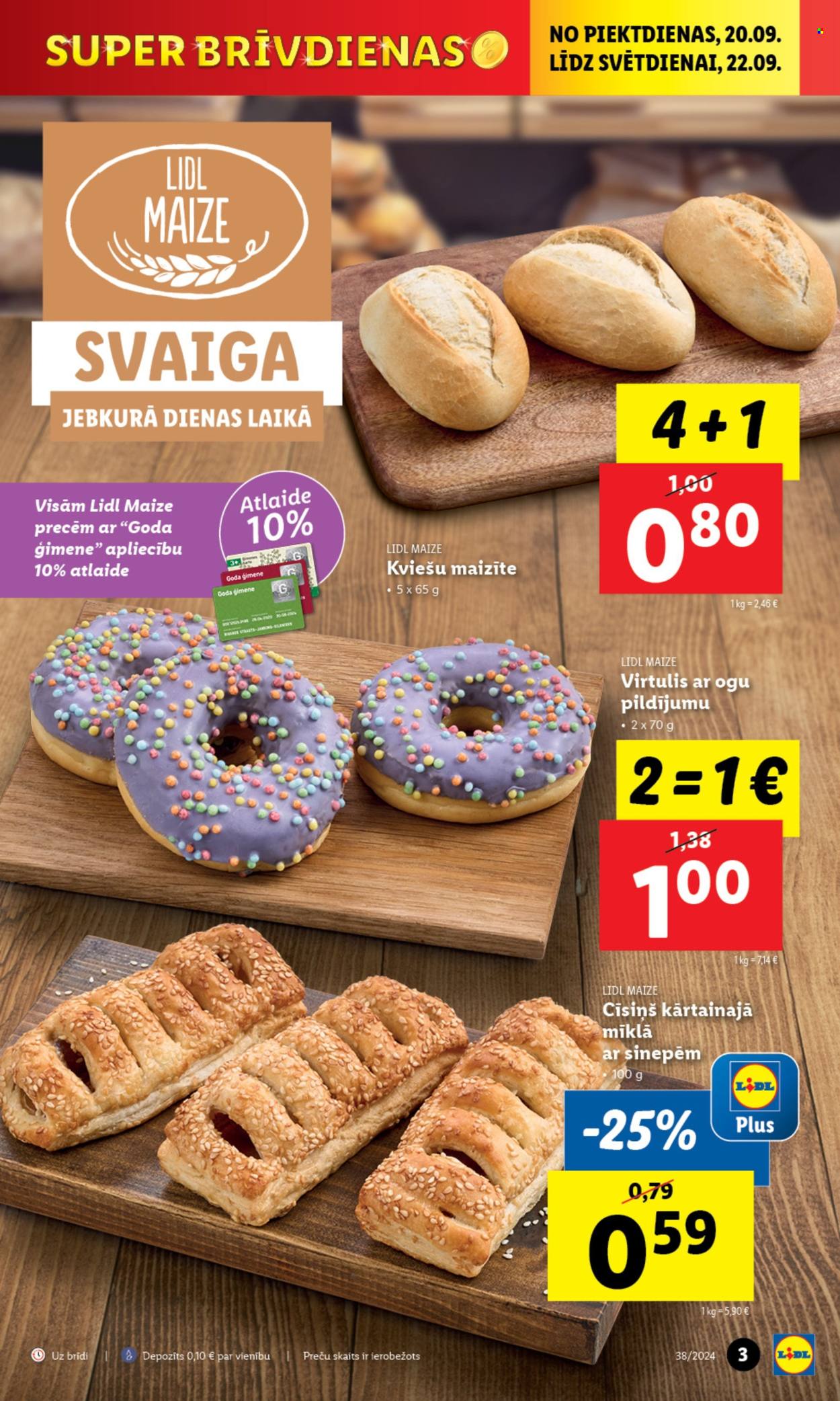 Lidl buklets - 20.09.2024. - 22.09.2024.. Lappuse 3