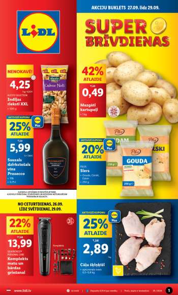 Lidl buklets - 27.09.2024. - 29.09.2024.