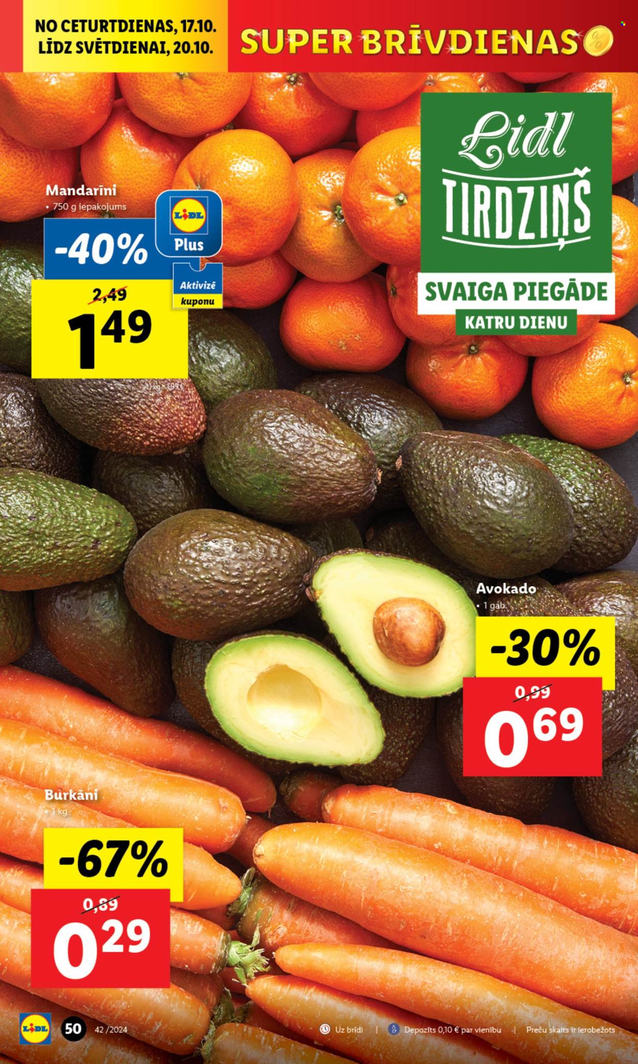 Lidl buklets - 14.10.2024. - 20.10.2024.. Lappuse 50