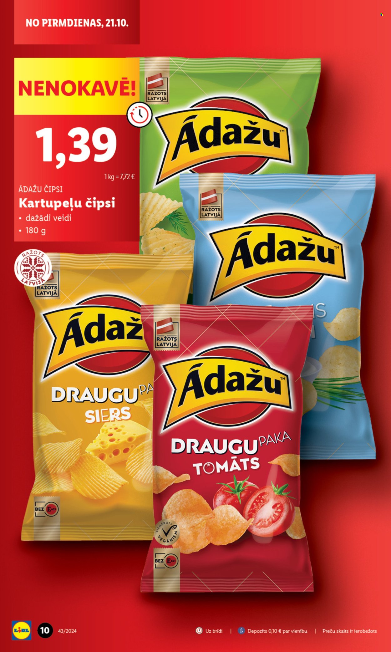 Lidl buklets - 21.10.2024. - 27.10.2024.. Lappuse 10