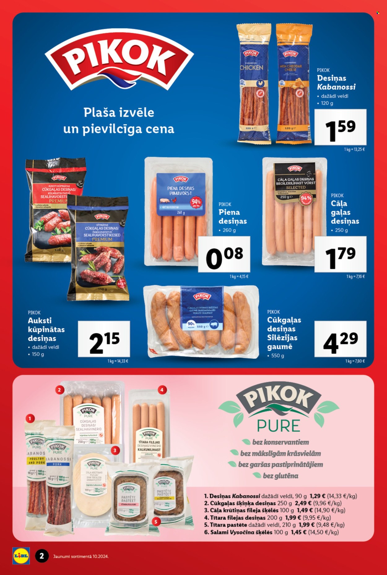 Lidl buklets. Lappuse 1