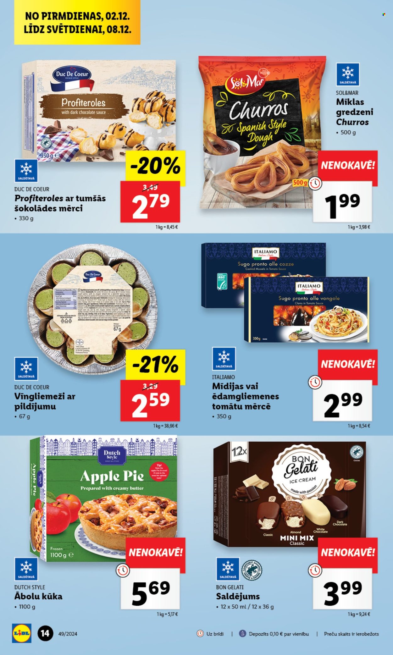 Lidl buklets - 02.12.2024. - 08.12.2024.. Lappuse 1