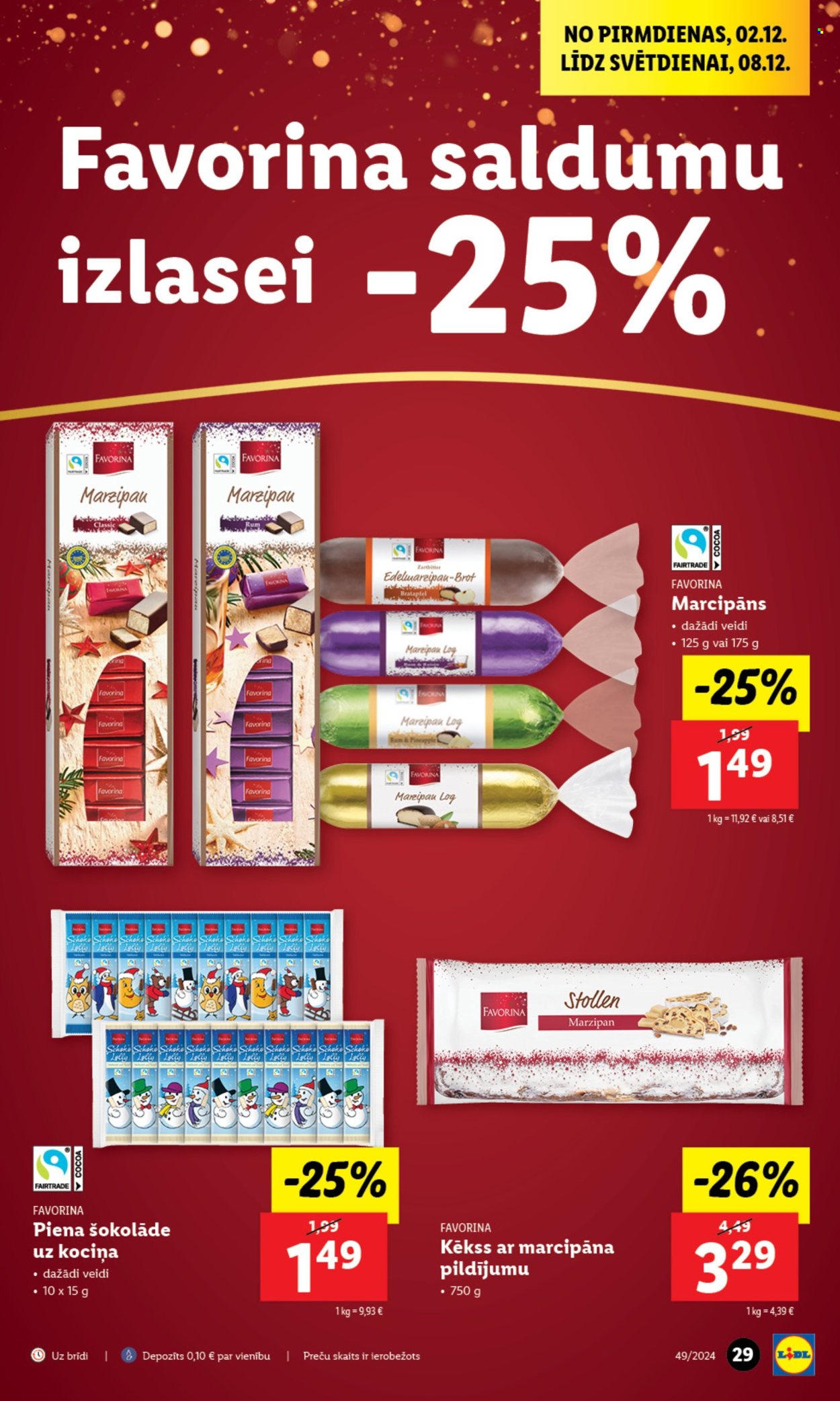 Lidl buklets - 02.12.2024. - 08.12.2024.. Lappuse 1