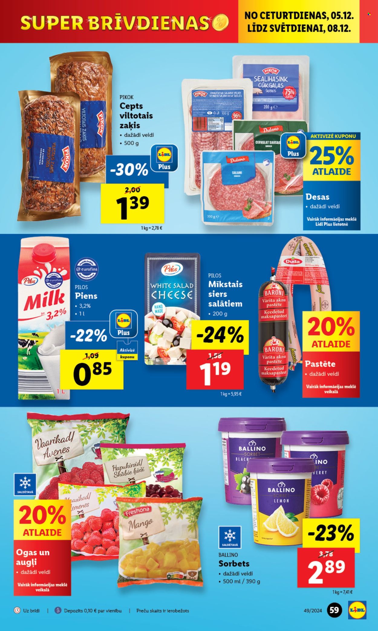 Lidl buklets - 02.12.2024. - 08.12.2024.. Lappuse 1