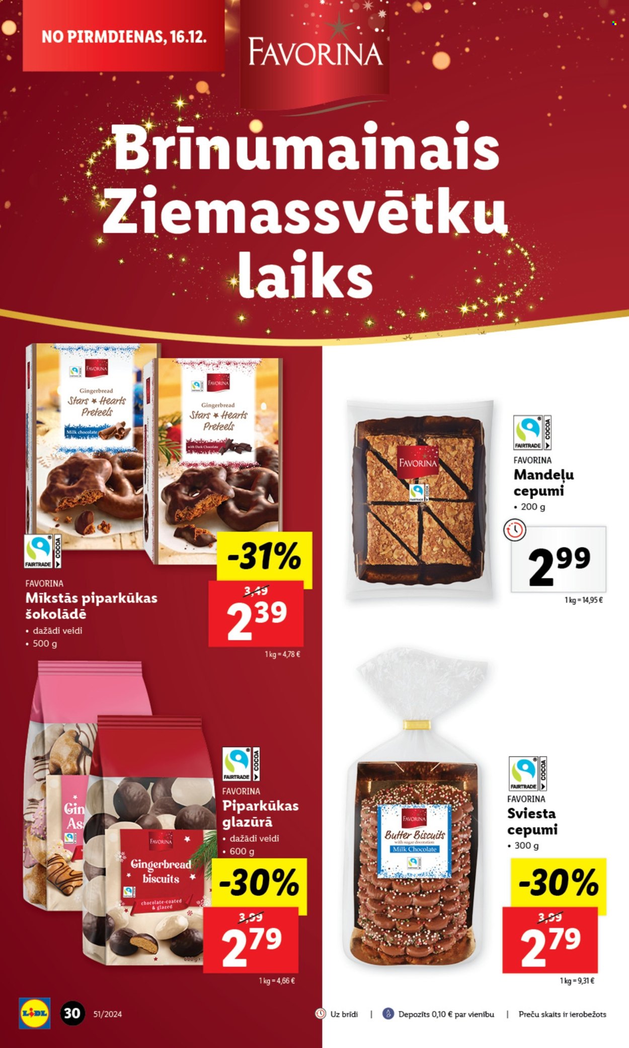 Lidl buklets - 16.12.2024. - 23.12.2024.. Lappuse 1