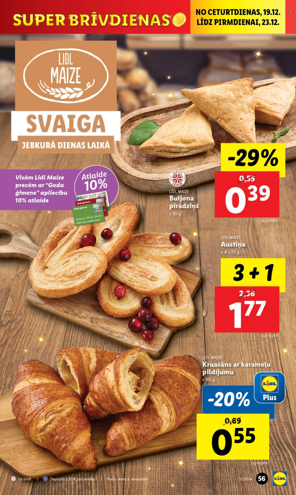 Lidl buklets - 16.12.2024. - 23.12.2024.. Lappuse 1