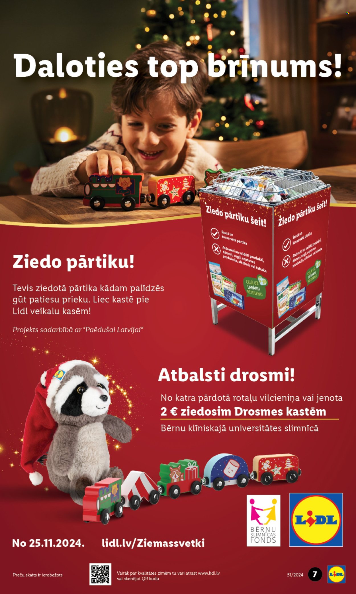 Lidl buklets - 16.12.2024. - 22.12.2024.. Lappuse 1