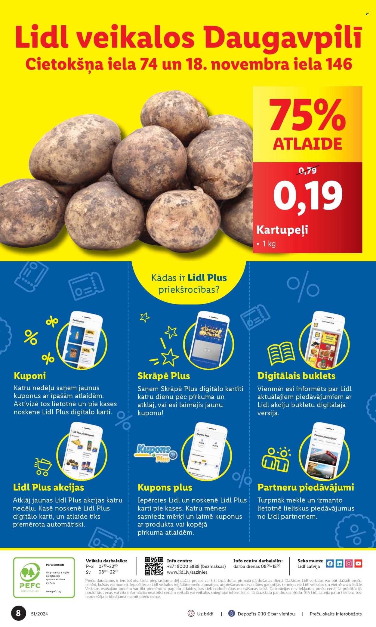 Lidl buklets - 16.12.2024. - 22.12.2024.. Lappuse 1