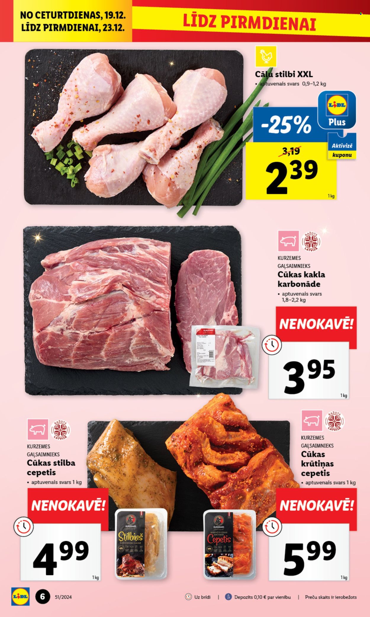 Lidl buklets - 19.12.2024. - 22.12.2024.. Lappuse 1