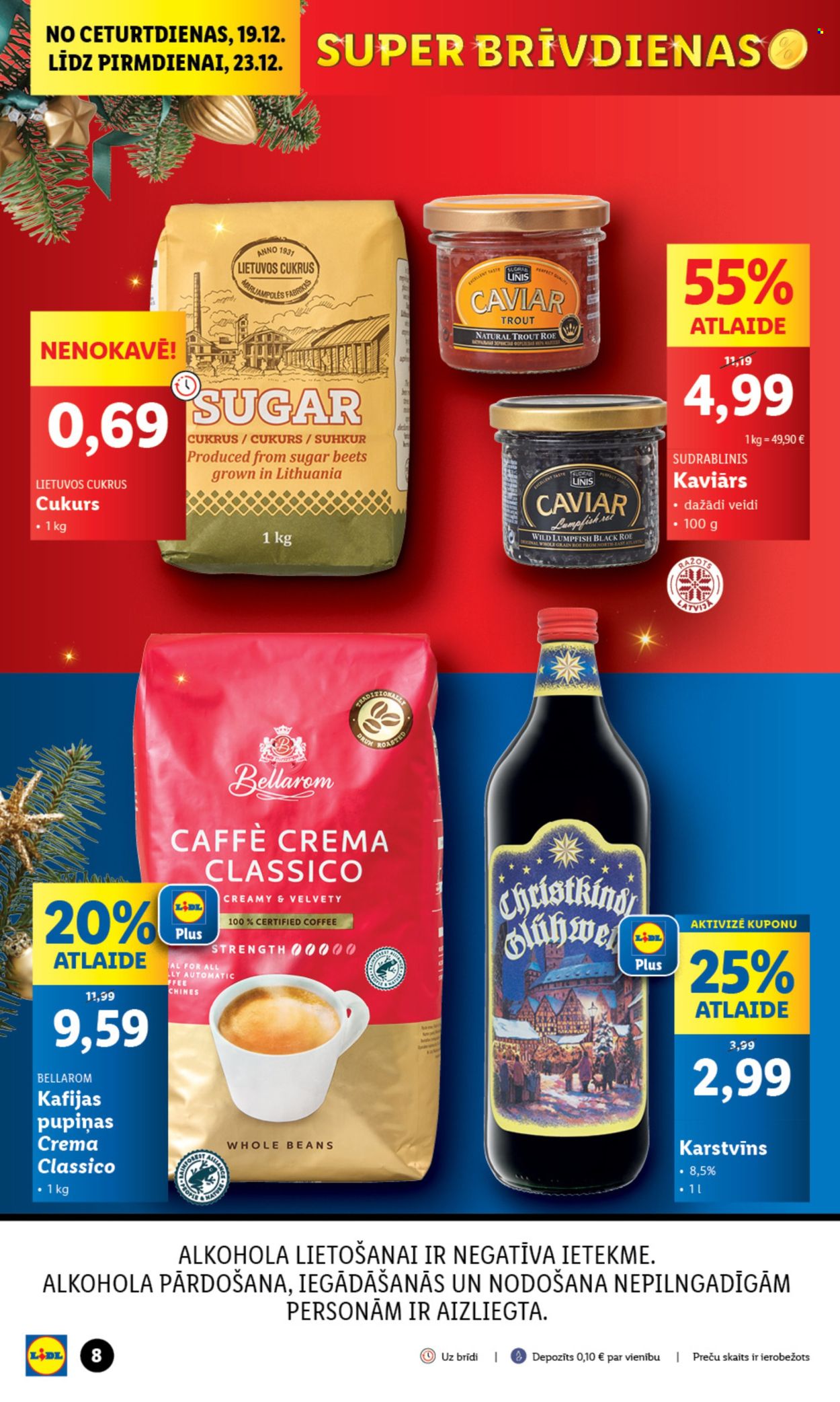 Lidl buklets - 19.12.2024. - 22.12.2024.. Lappuse 1