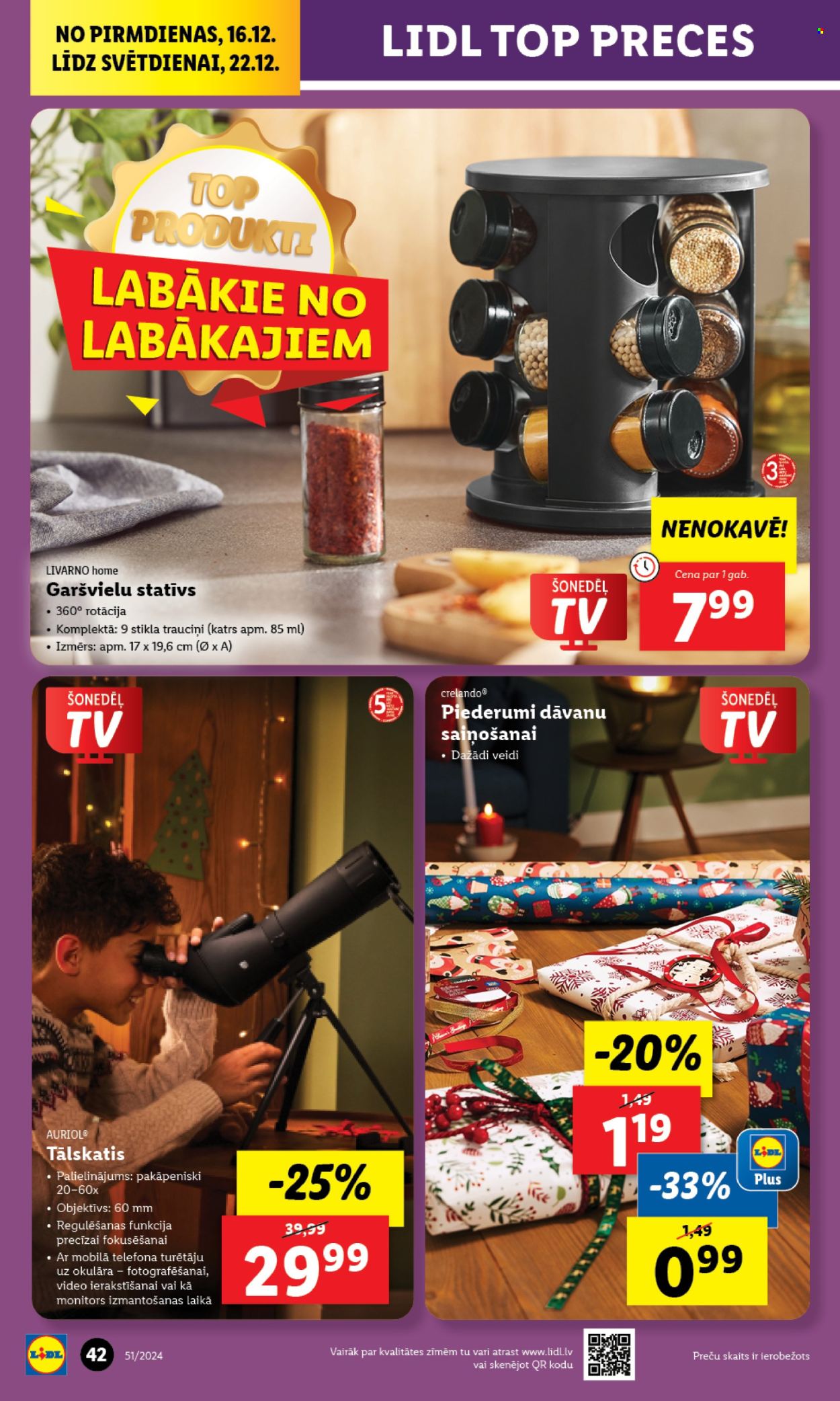 Lidl buklets - 19.12.2024. - 22.12.2024.. Lappuse 1