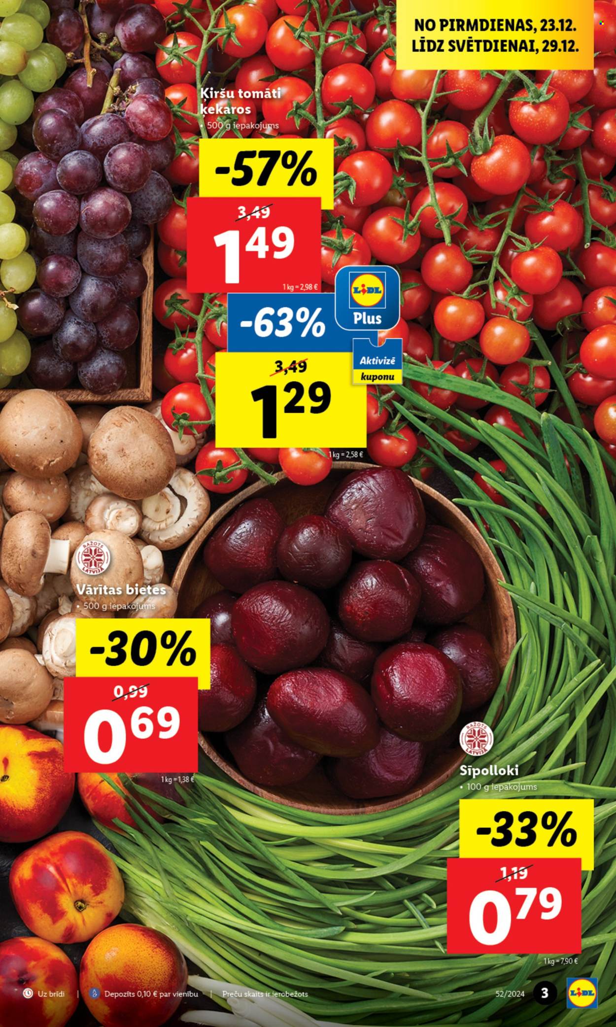 Lidl buklets - 23.12.2024. - 29.12.2024.. Lappuse 1