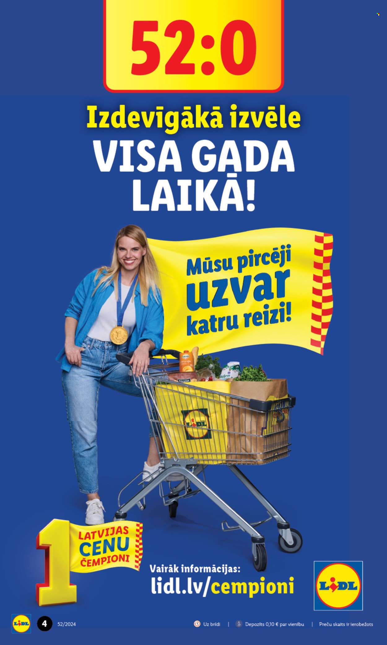 Lidl buklets - 23.12.2024. - 29.12.2024.. Lappuse 1