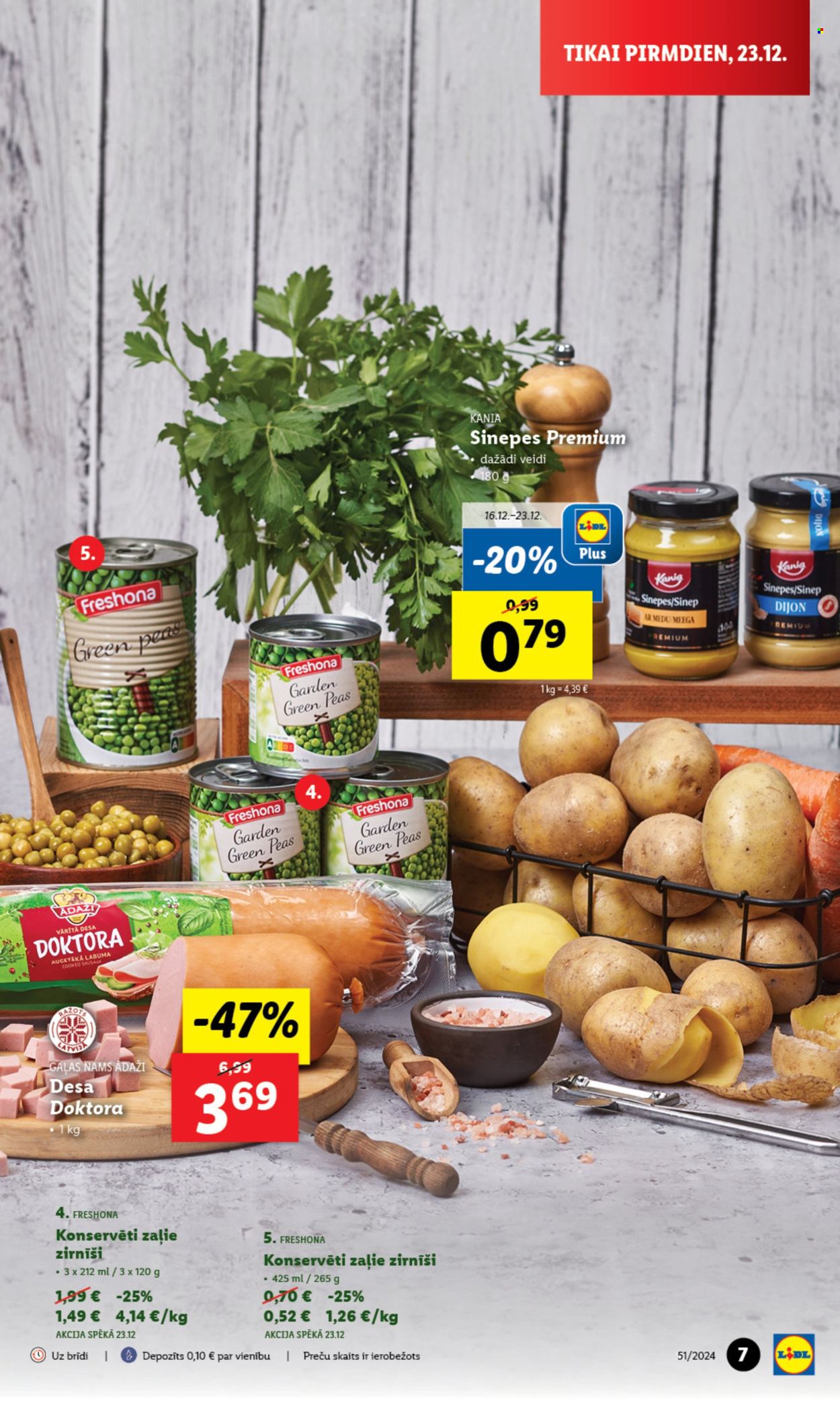 Lidl buklets - 23.12.2024. - 29.12.2024.. Lappuse 1