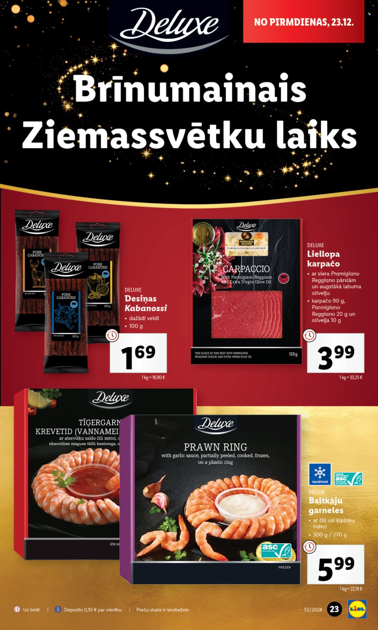 Lidl buklets - 23.12.2024. - 29.12.2024.. Lappuse 1