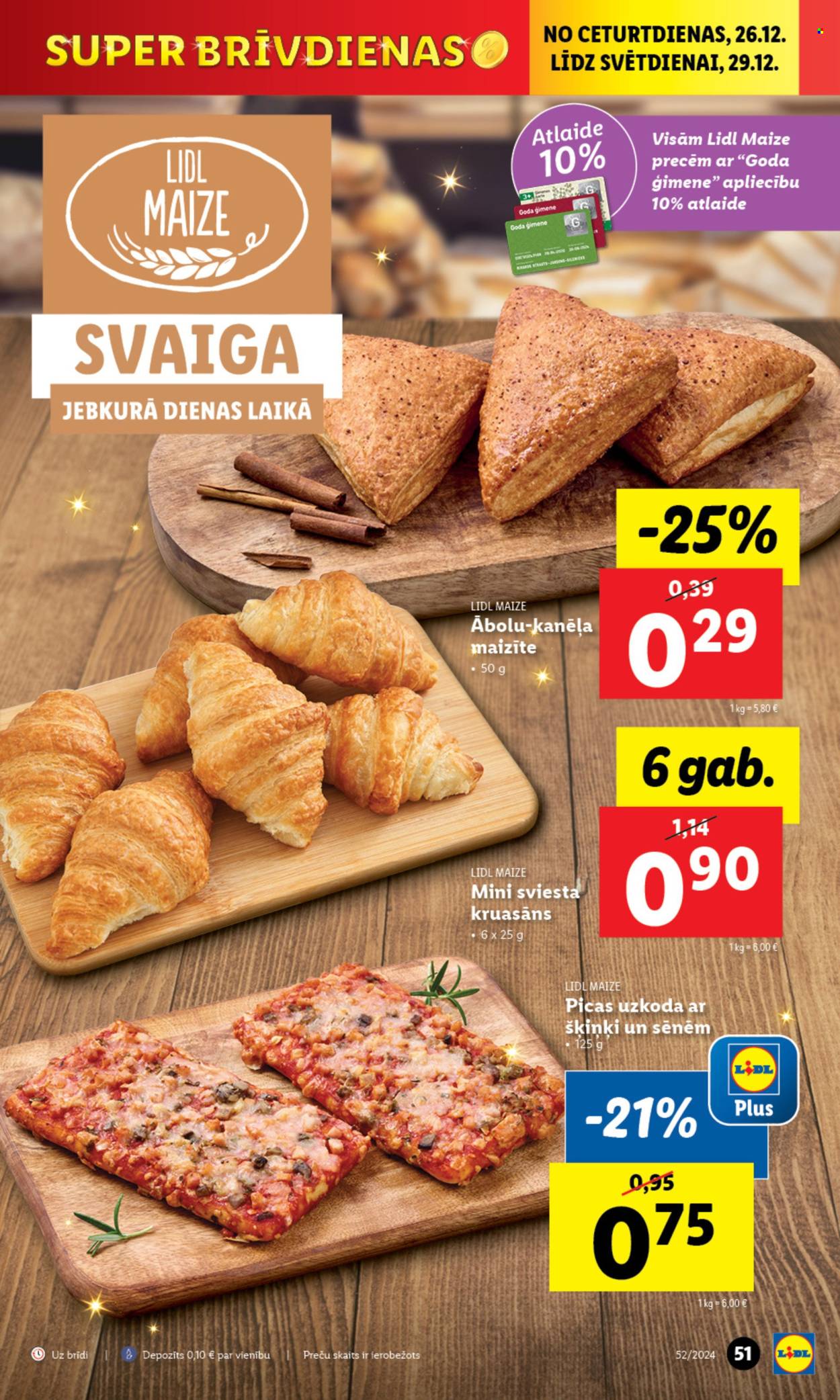 Lidl buklets - 23.12.2024. - 29.12.2024.. Lappuse 1