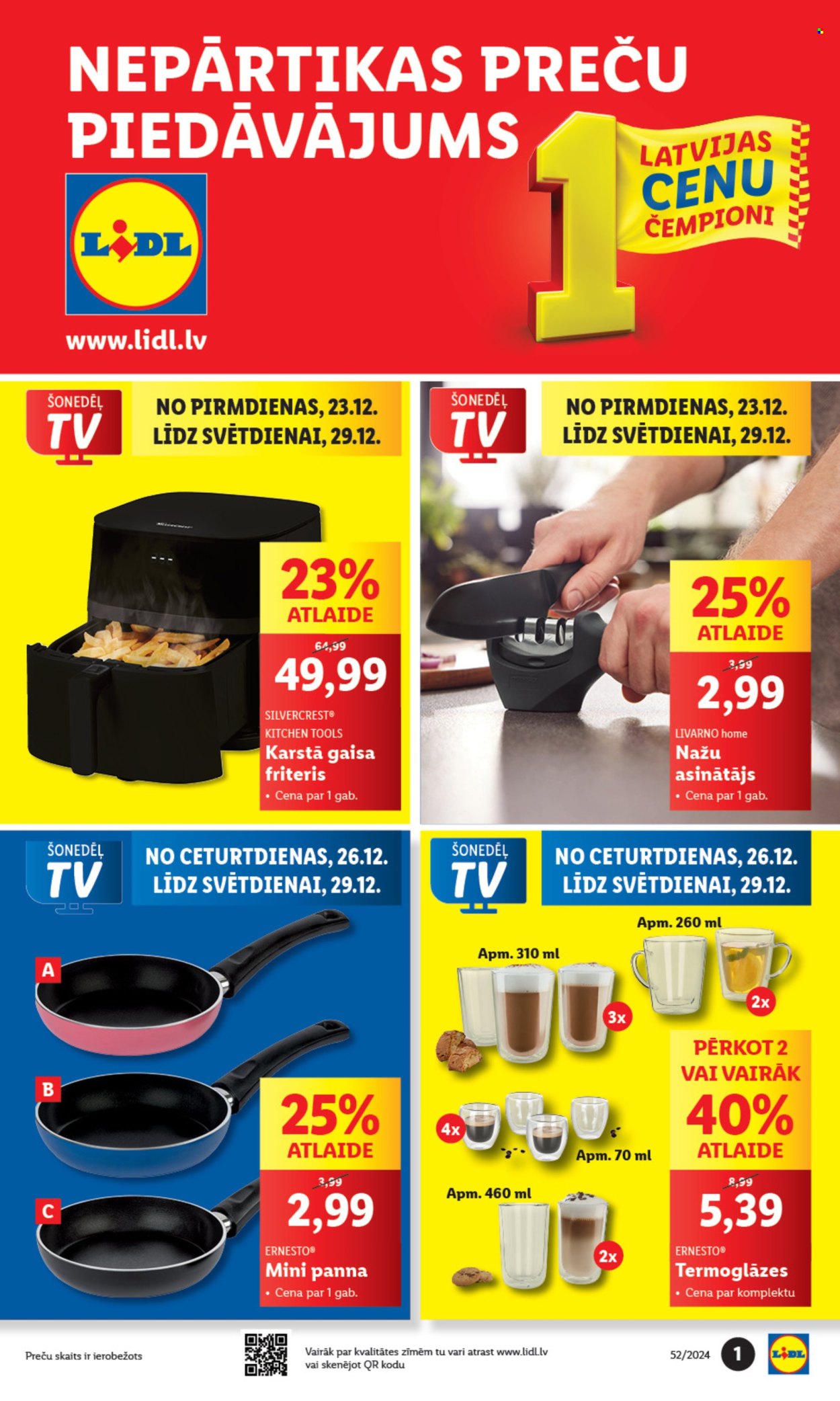 Lidl buklets - 23.12.2024. - 29.12.2024.. Lappuse 1