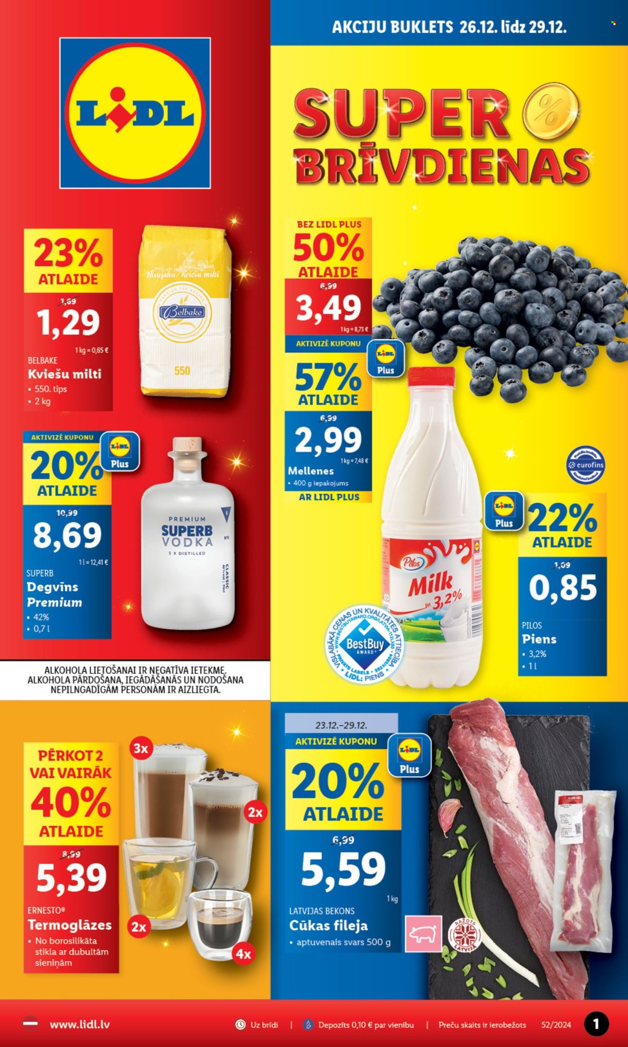 Lidl buklets - 26.12.2024. - 29.12.2024.. Lappuse 1