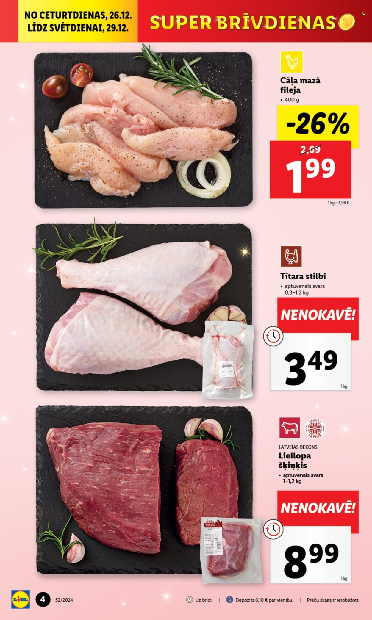 Lidl buklets - 26.12.2024. - 29.12.2024.. Lappuse 1