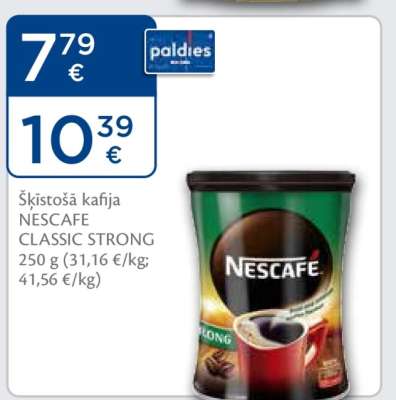 NESCAFE CLASSIC STRONG