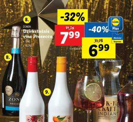 Zonin Dzirkstošais vīns Prosecco