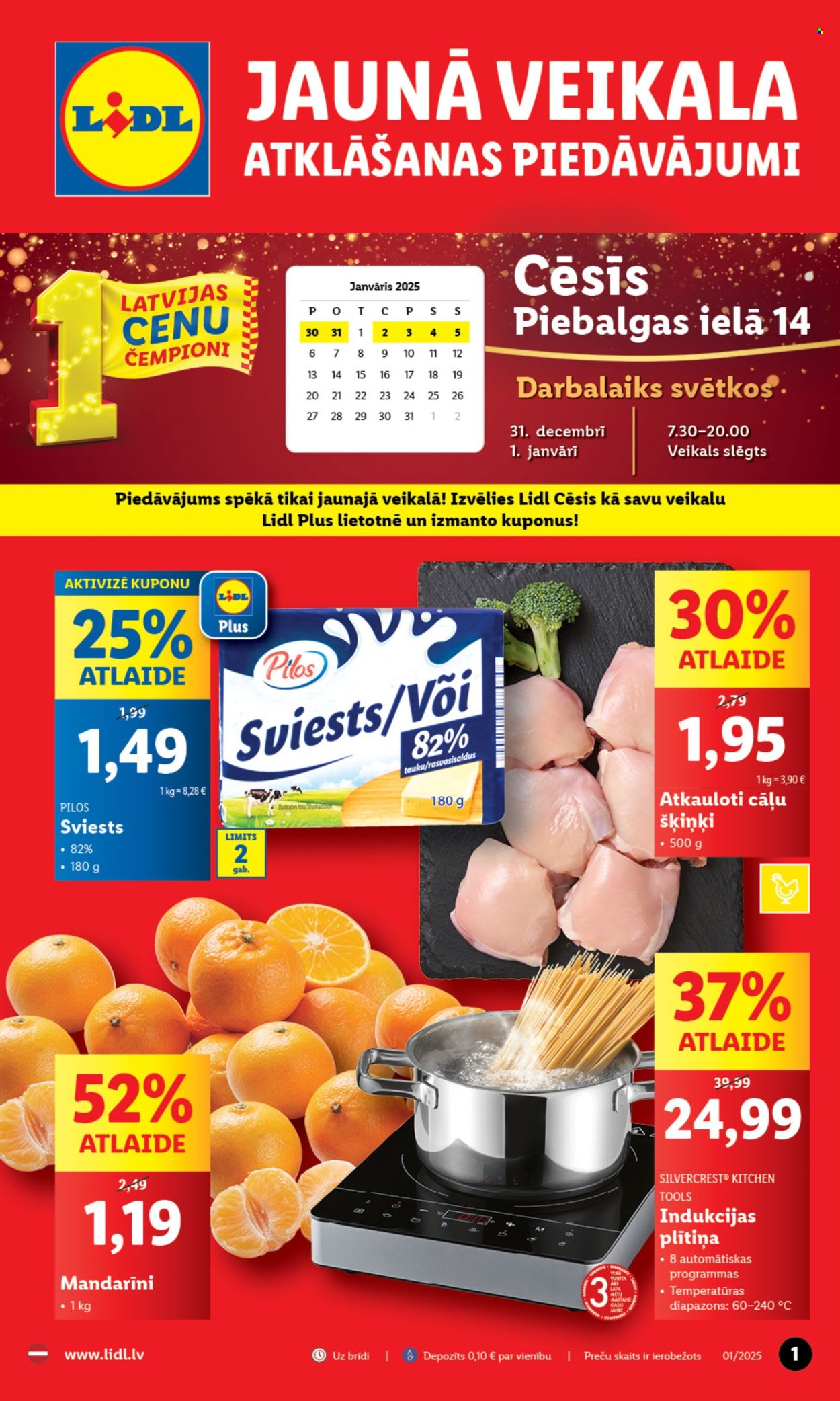 Lidl buklets - 30.12.2024. - 05.01.2025.. Lappuse 1