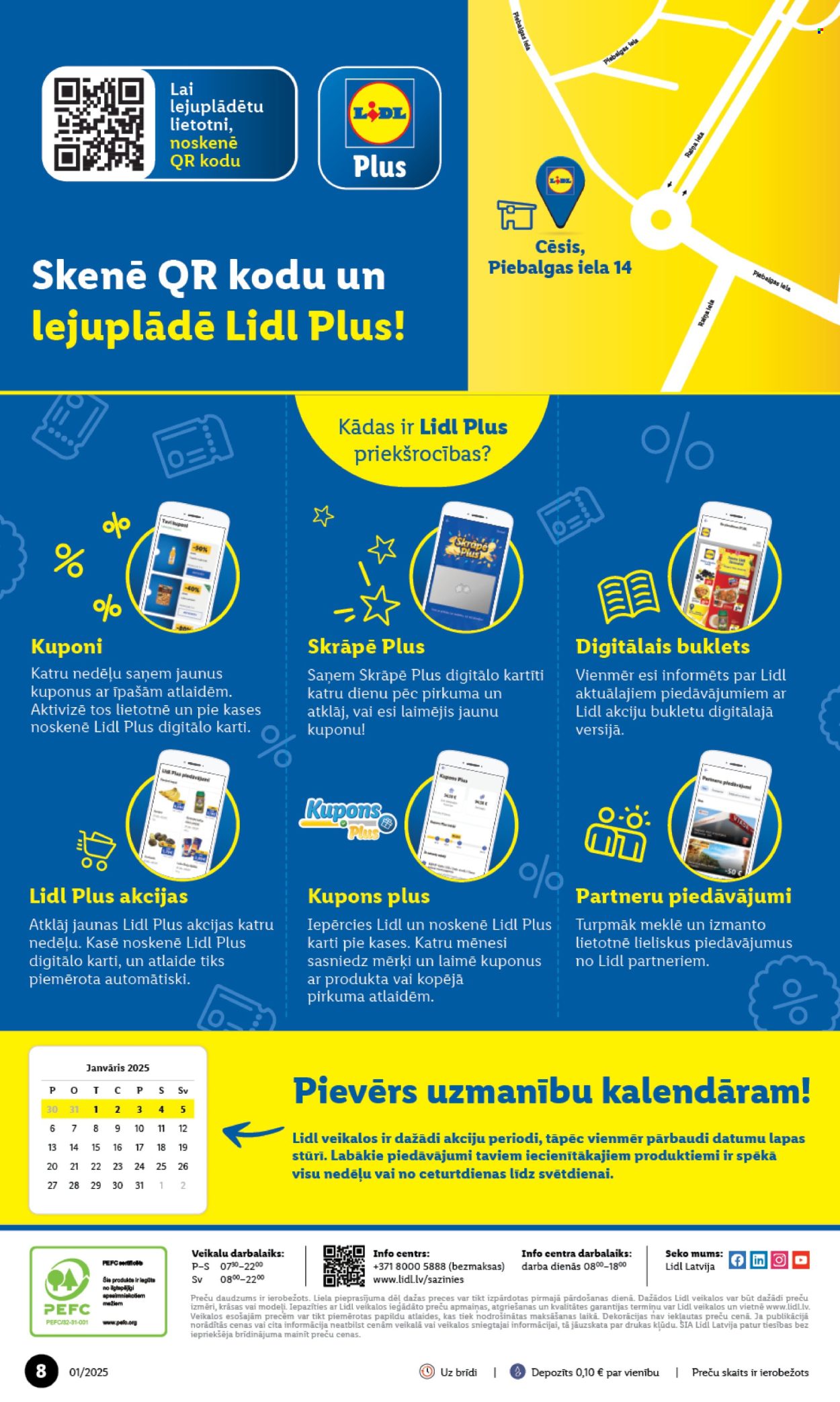 Lidl buklets - 30.12.2024. - 05.01.2025.. Lappuse 1