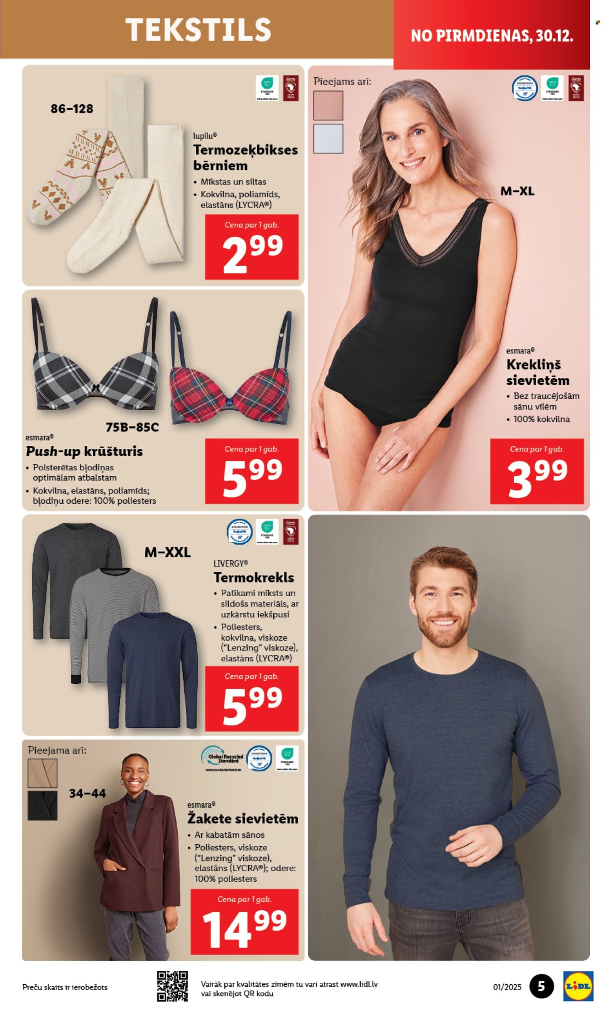 Lidl buklets - 30.12.2024. - 05.01.2025.. Lappuse 1