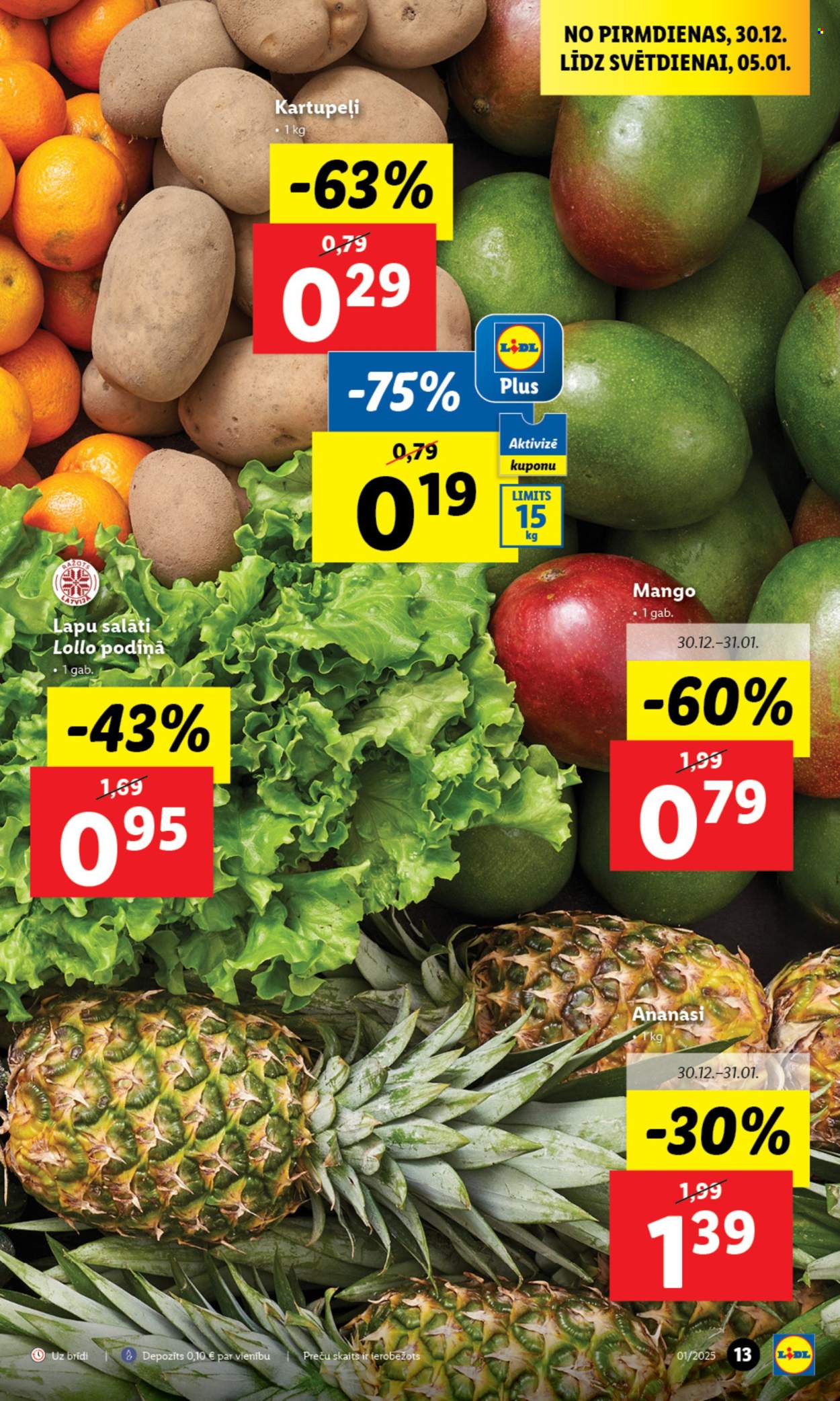 Lidl buklets - 02.01.2025. - 05.01.2025.. Lappuse 1