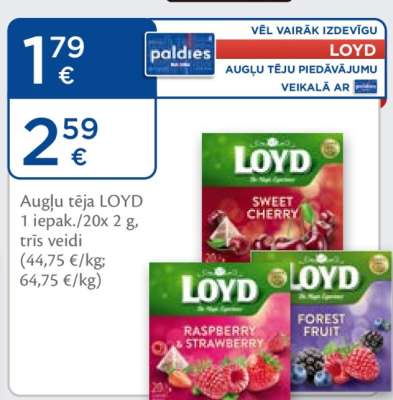 Augļu tēja LOYD