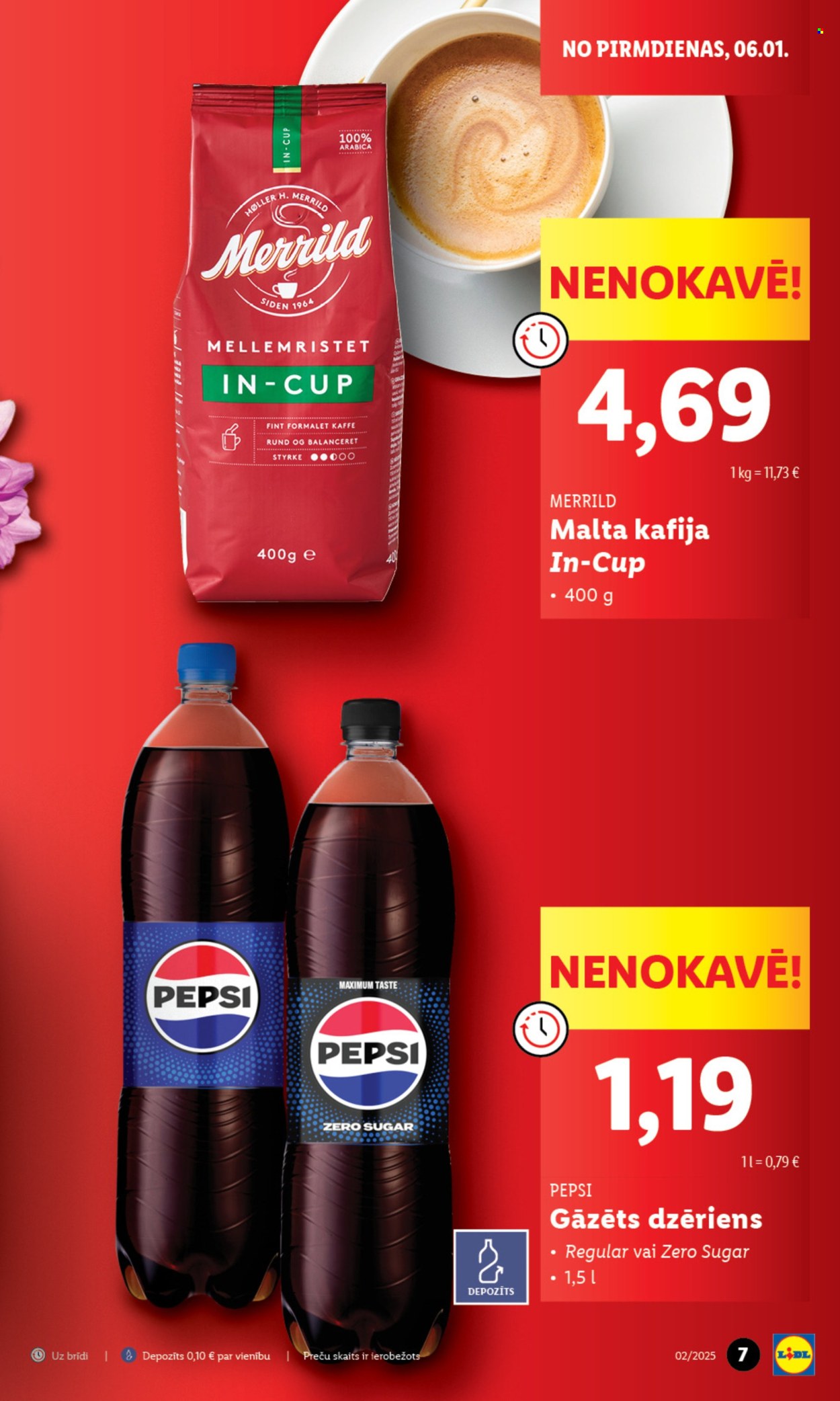 Lidl buklets - 06.01.2025. - 12.01.2025.. Lappuse 1