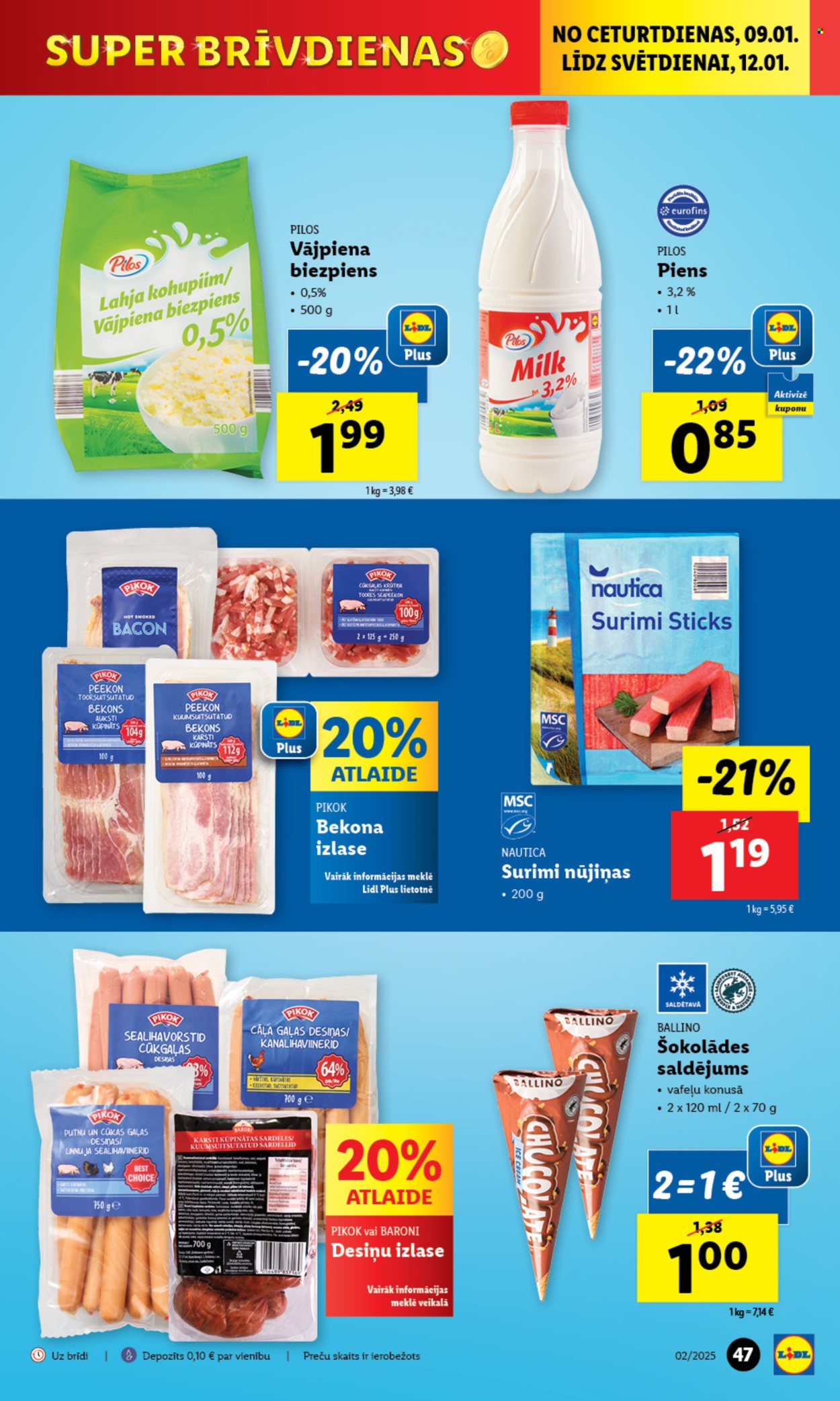 Lidl buklets - 06.01.2025. - 12.01.2025.. Lappuse 1