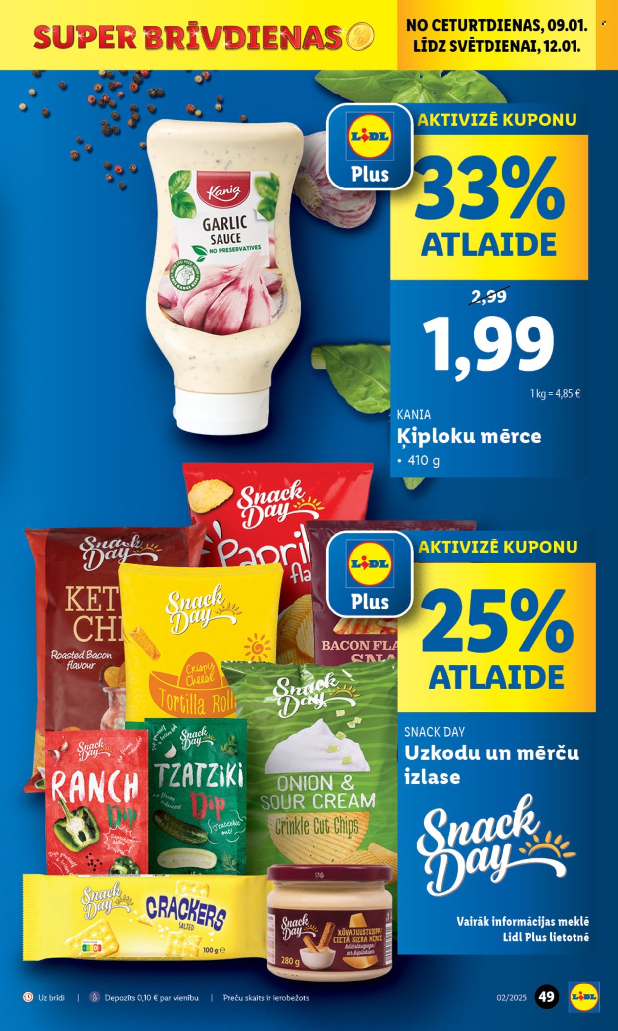 Lidl buklets - 06.01.2025. - 12.01.2025.. Lappuse 1