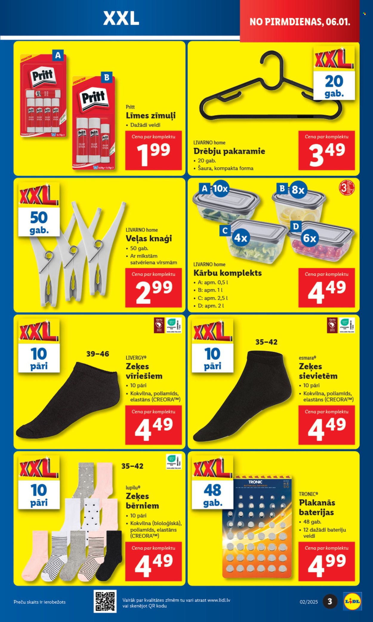 Lidl buklets - 06.01.2025. - 12.01.2025.. Lappuse 1