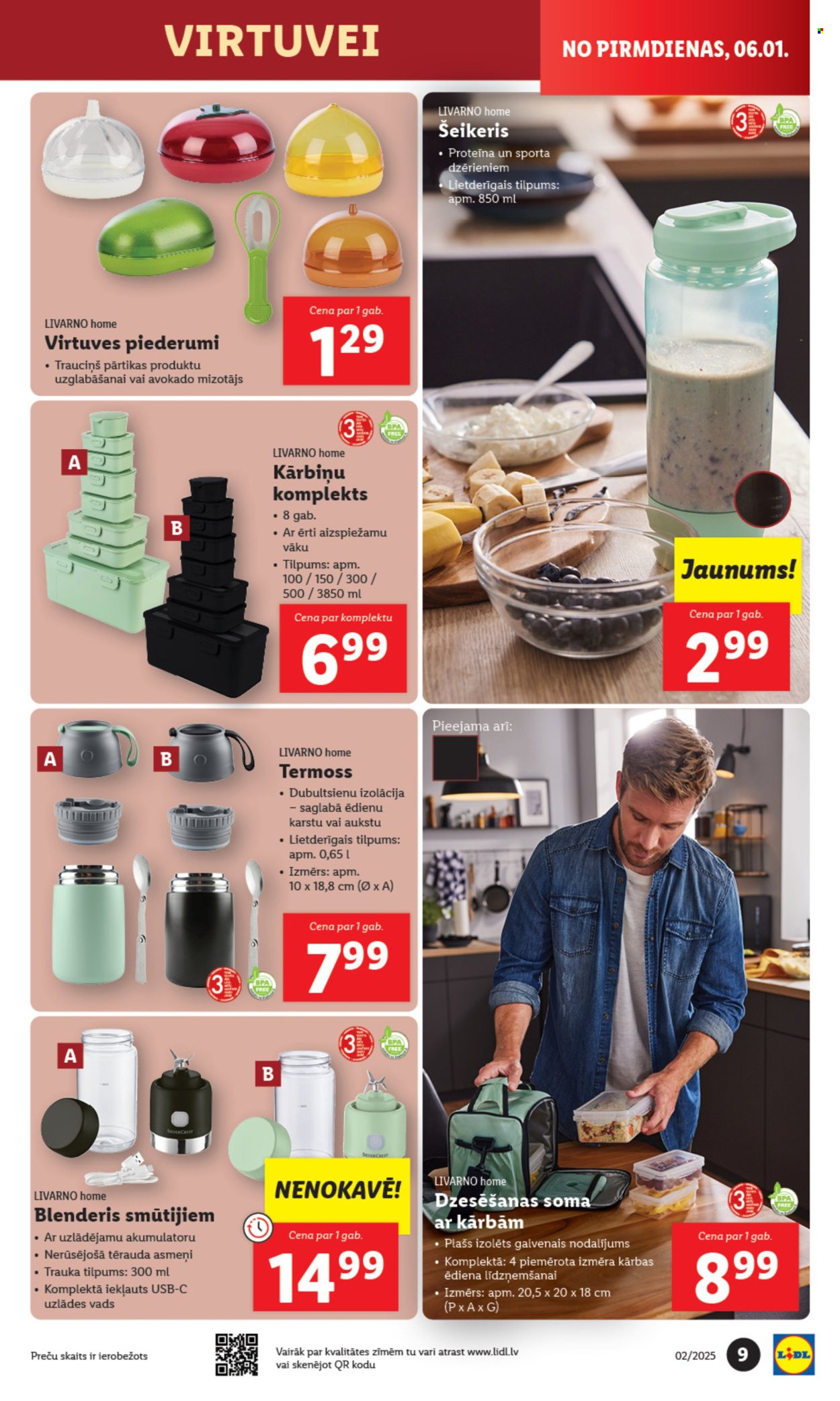 Lidl buklets - 06.01.2025. - 12.01.2025.. Lappuse 1