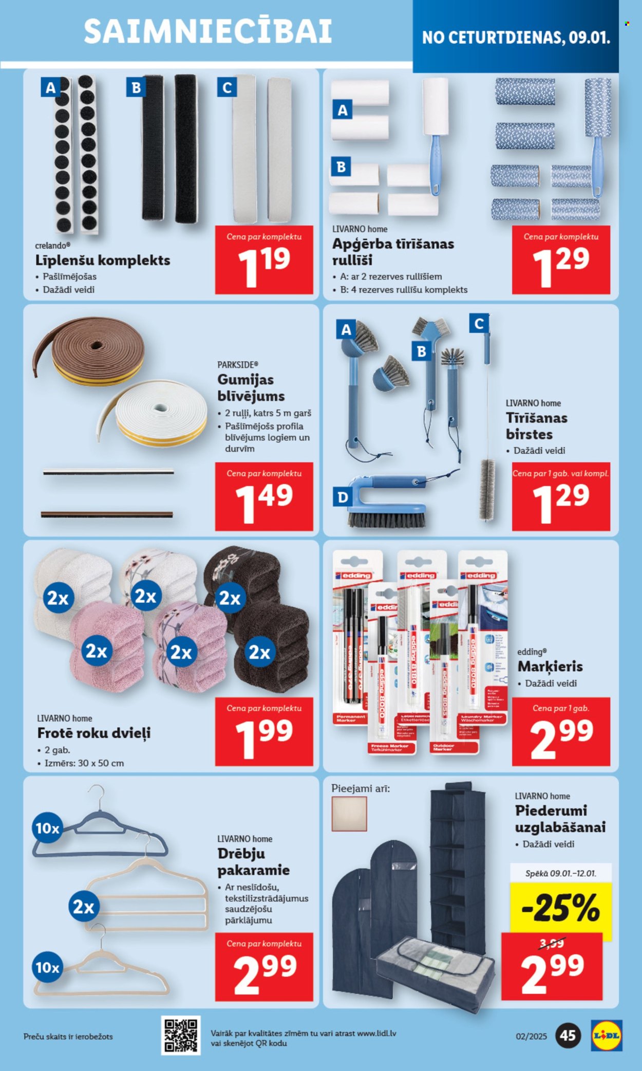 Lidl buklets - 09.01.2025. - 12.01.2025.. Lappuse 1