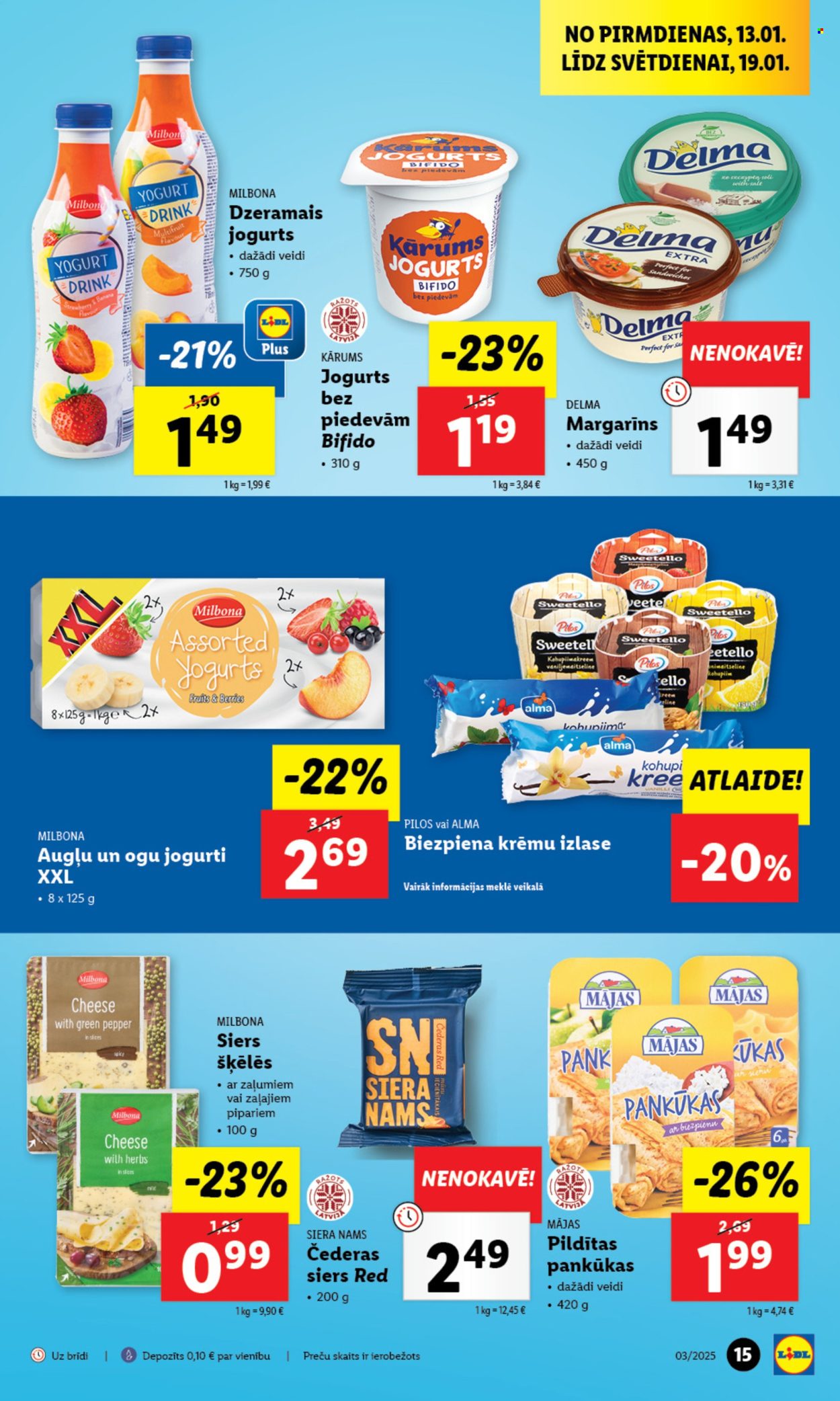 Lidl buklets - 13.01.2025. - 19.01.2025.. Lappuse 1