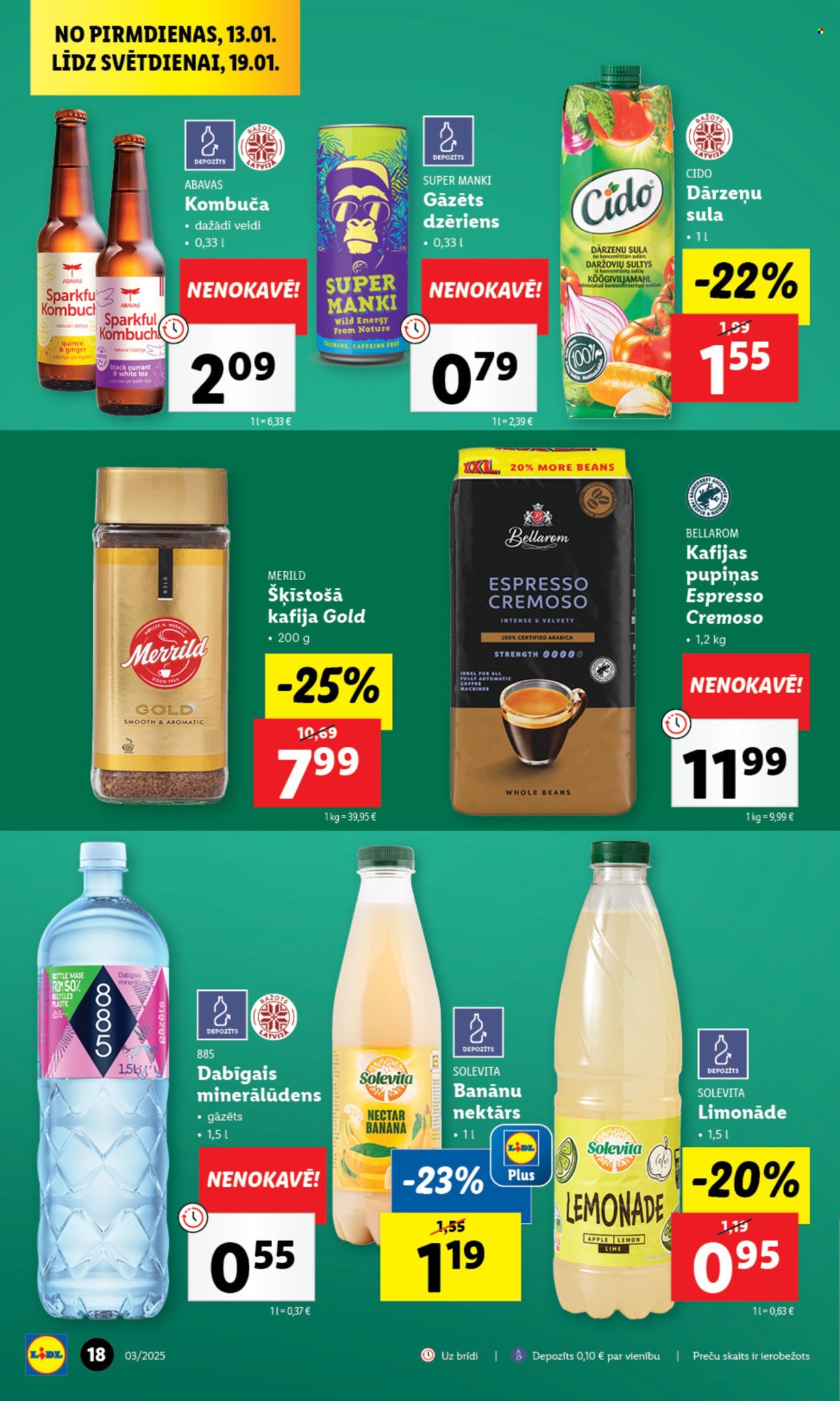 Lidl buklets - 13.01.2025. - 19.01.2025.. Lappuse 1