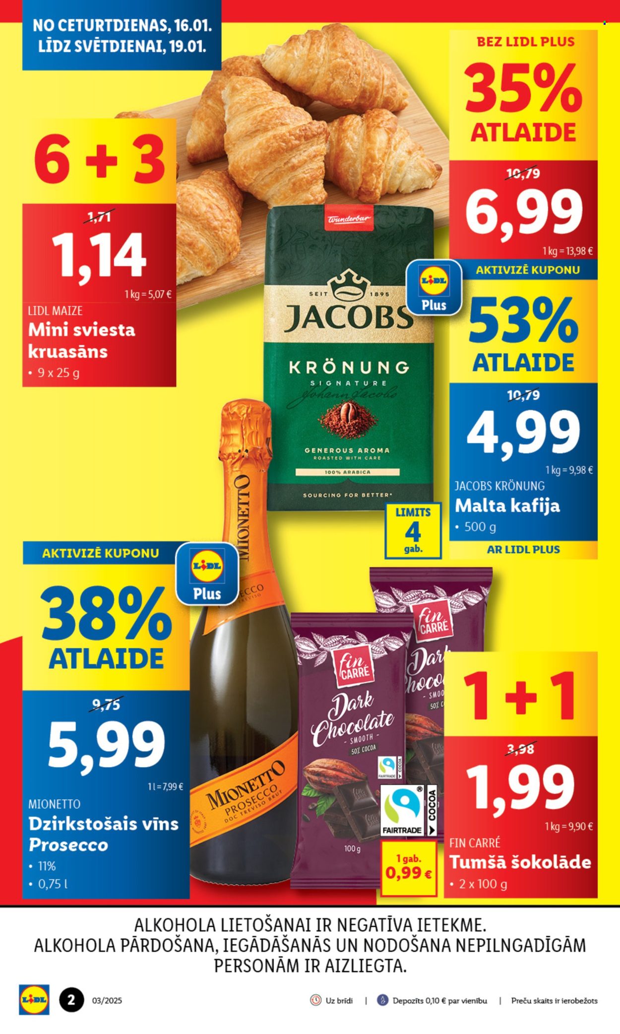 Lidl buklets - 16.01.2025. - 19.01.2025.. Lappuse 1