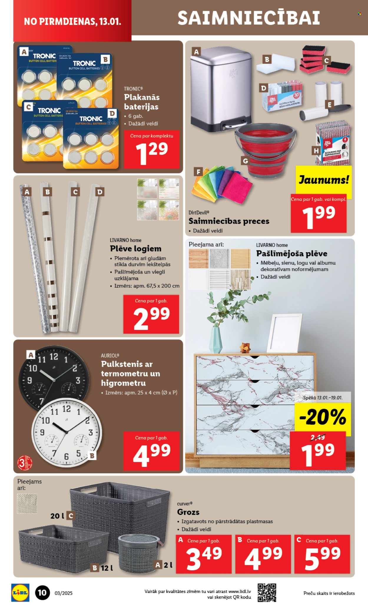 Lidl buklets - 13.01.2025. - 19.01.2025.. Lappuse 1