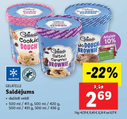 Gelatelli Saldējums