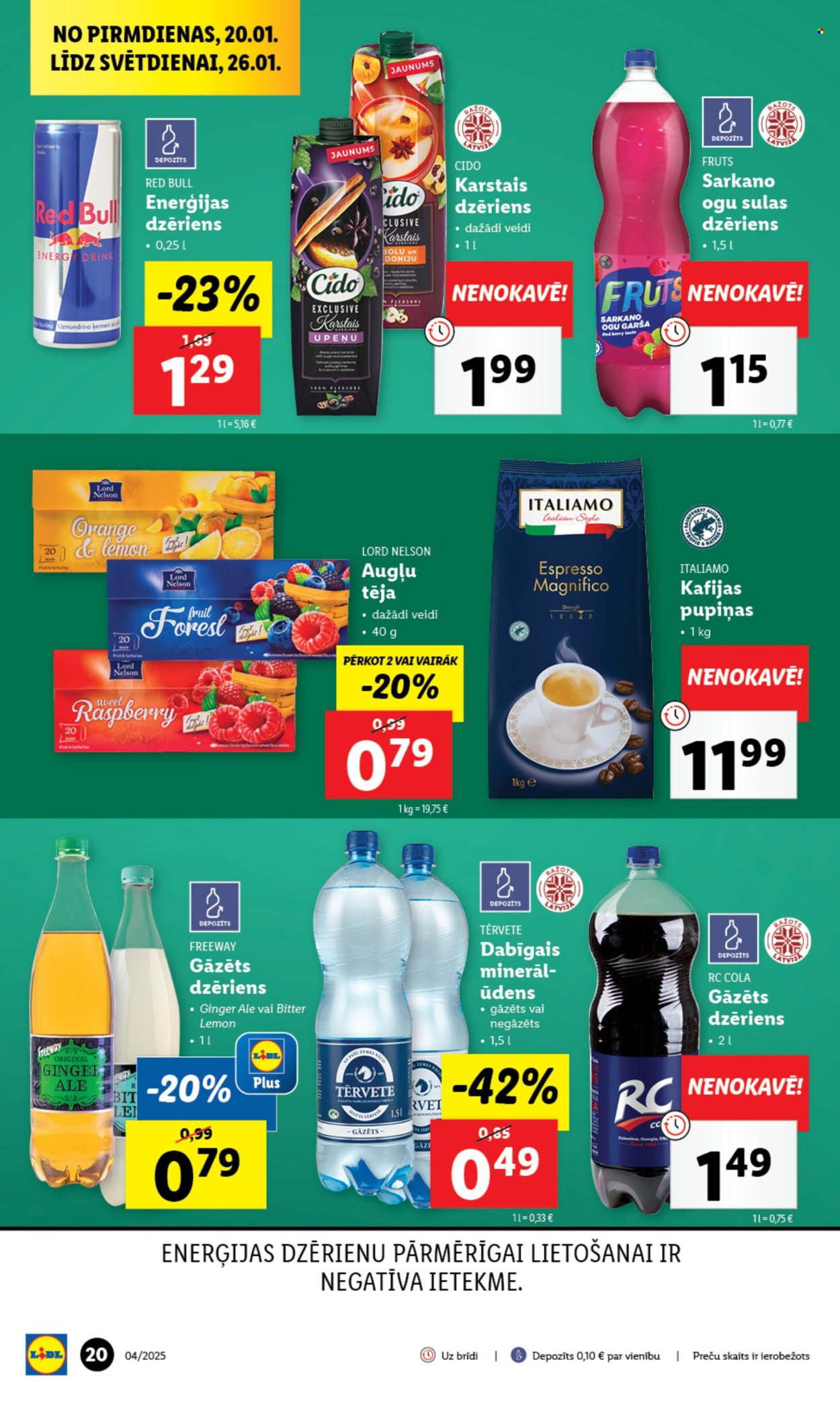 Lidl buklets - 20.01.2025. - 26.01.2025.. Lappuse 1