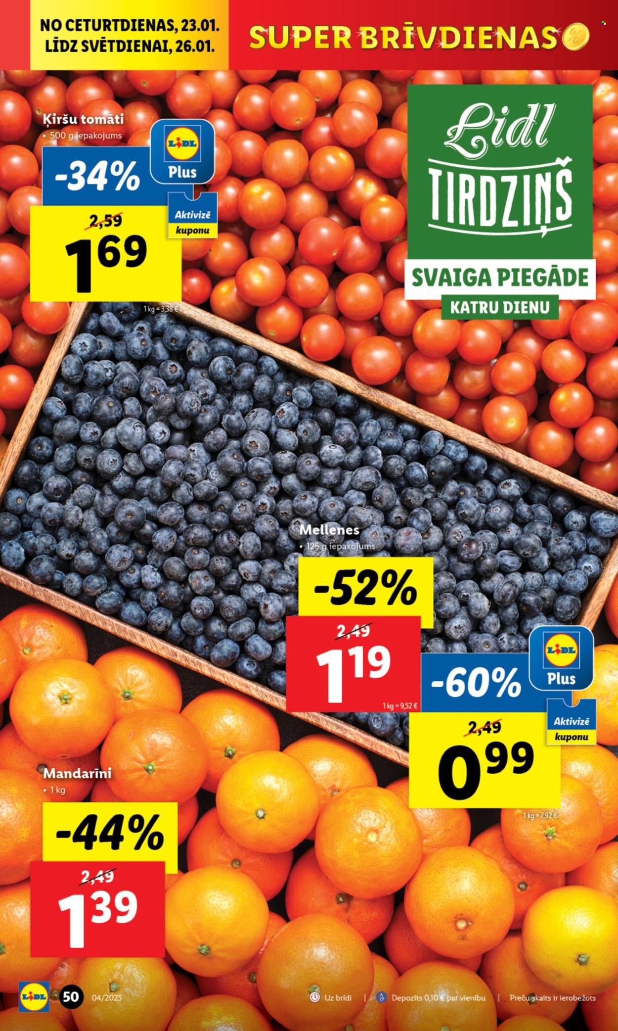 Lidl buklets - 20.01.2025. - 26.01.2025.. Lappuse 1