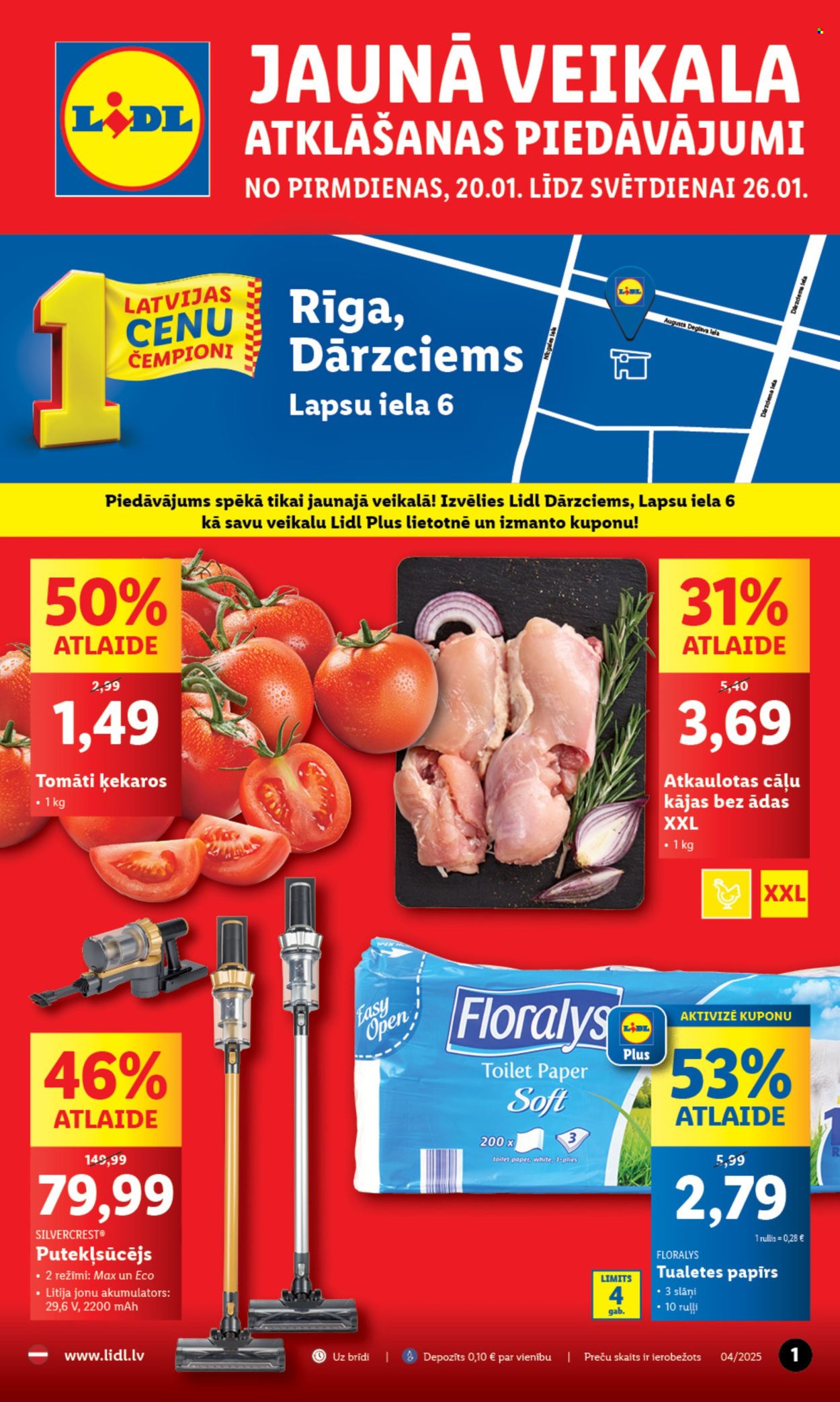 Lidl buklets - 20.01.2025. - 26.01.2025.. Lappuse 1