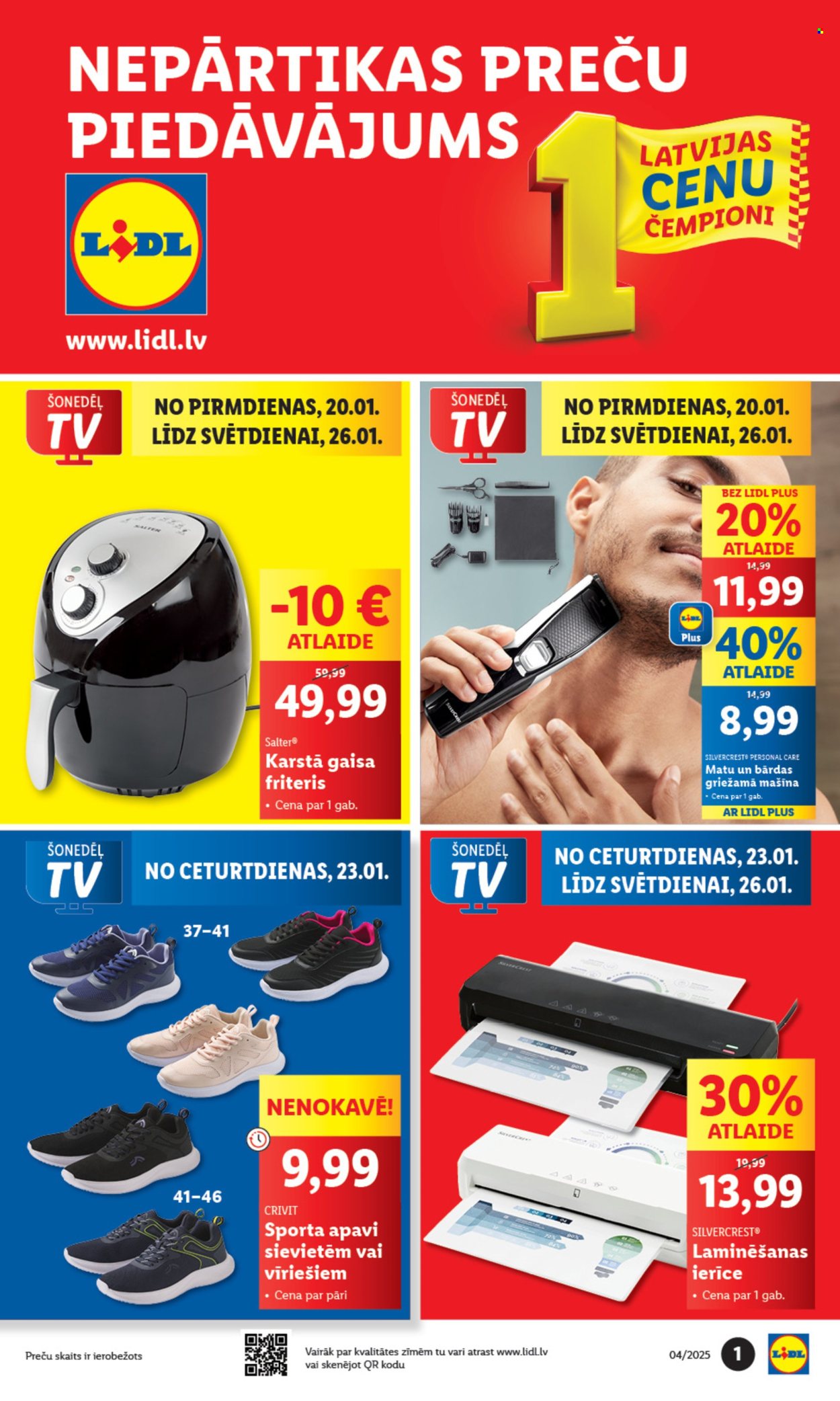 Lidl buklets - 20.01.2025. - 26.01.2025.. Lappuse 1