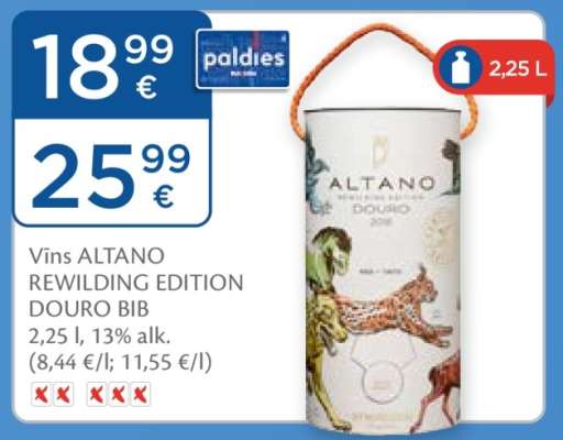 Vīns ALTANO REWILDING EDITION DOURO BIB