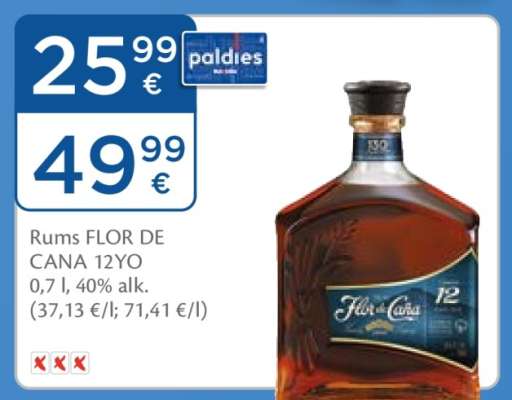 Rums FLOR DE CANA 12YO