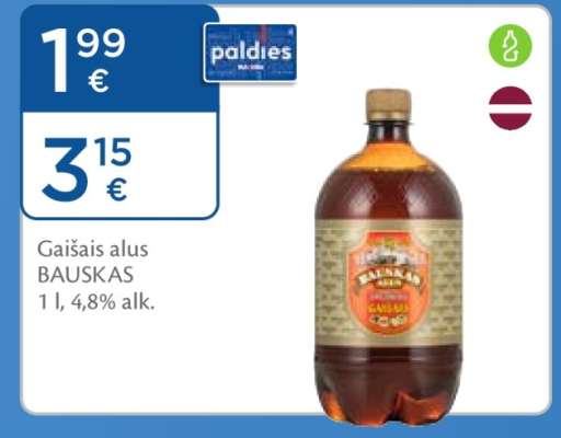 Gaišais alus BAUSKAS